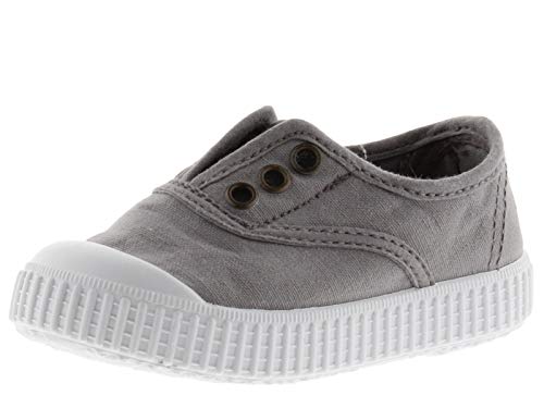 Victoria Inglesa Elastico Tenido Punt - Zapatillas de deporte de tela para mujer, Gris, 37