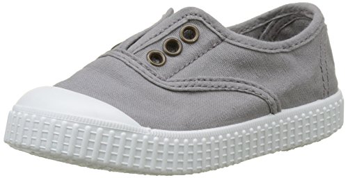 Victoria Inglesa Lona Tenida Punt 106627_Gris - Zapatillas de casa de Tela para niños, Color Gris, Talla 32