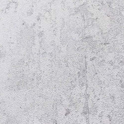 vidaXL 4x Rollos Papel Pintado no Tejido Ladrillos Panel de Pared Tapiz con Efecto 3D Decoración Hogar Dormitorio Casa Oficinas Blanco Hormigón