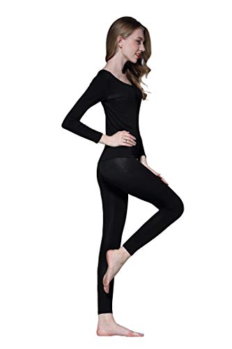 Vinconie Ropa Interior Termica Mujer Camiseta Termica Pantalones Termicos