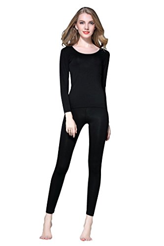 Vinconie Ropa Interior Termica Mujer Camiseta Termica Pantalones Termicos