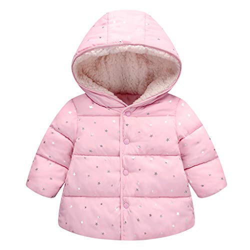 Niño Niños Bebé niña de invierno cálido abrigo con capucha gruesa chaqueta prendas de abrigo Parka Traje para nieve
