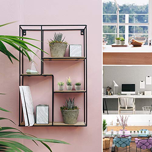 VINFUTUR 5pcs Suculentas Artificiales Decorativas Plantas con Maceta Falsa Plantas Decoración Adornos Suculentas para Mesa Hogar Oficina Baño Cocina Balcón