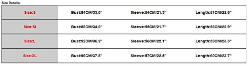 VJGOAL Camisa Casual de Manga Larga para Mujer de Moda Slim Sexy con Cuello en v Blusa Hueca Camuflaje Tops de impresión