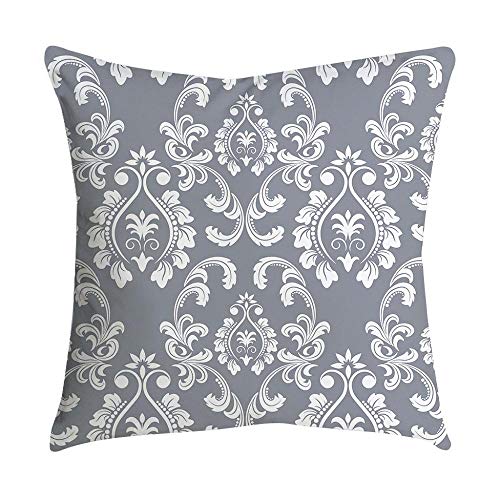 VJGOAL impresión de Moda hogar Decorativo Suave sofá cómodo Cojín Cuadrado Funda de Almohada 4 Piezas Conjunto(45_x_45_cm,Multicolor8)