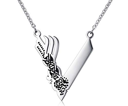 VNOX Hombre Mujer Unisex sin metal acero inoxidable Sin piedras preciosas