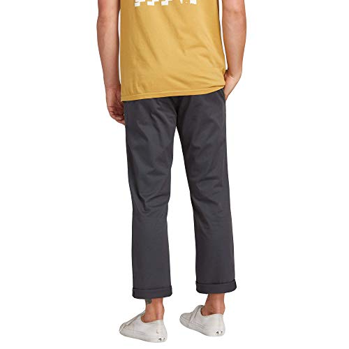 Volcom Pantal? Frickin Modern Stret - Hombre Pantal? - Charcoal