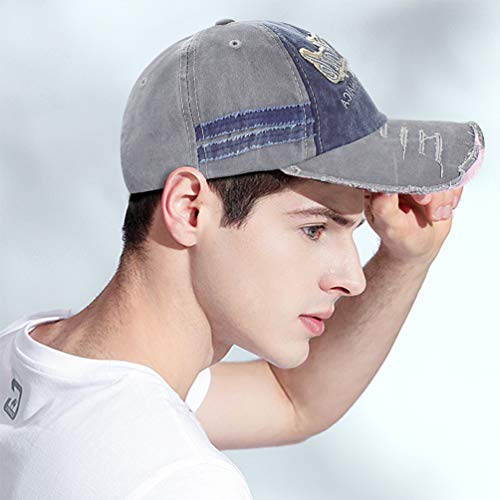 Voqeen Gorra de Béisbol Vintage Bordado 1969 Recuerdo Presente, 50 Cumpleaños Sombrero