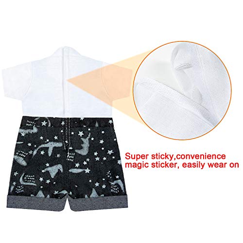 Vordas Ropa de Muñecas para New Born Baby Doll, Ropa de Muñecas para Bebés (40-45 cm) (Formal)