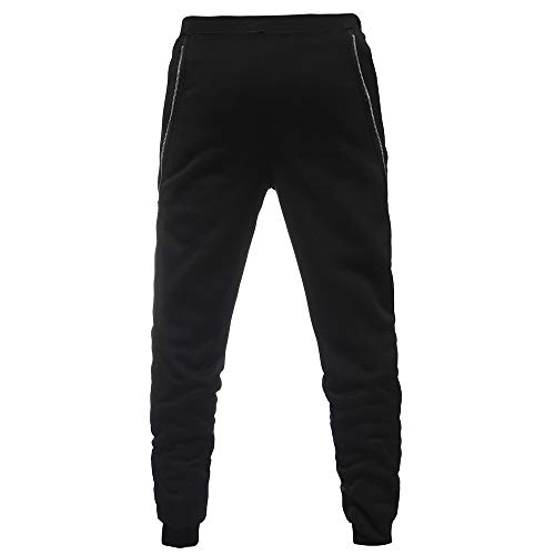 VPASS Pantalones para Hombre,Pantalones Moda Pop Casuales Chándal de Hombres Jogging Pants Trend Largo Pantalones Diseño de Personalidad