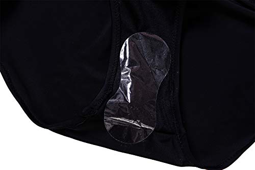 Wantdo Bañador Vestido de Playa Tankini con Falda 1 Pieza para Mujer Flor de Hoja 42-44