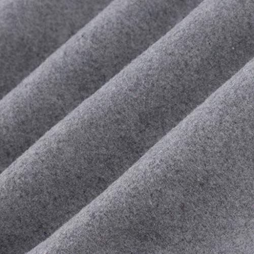 waotier Abrigo Lana Hombre Cazadoras Hombre Invierno Hombres Slim Elegante Moda Hombre 2019 Gabardina Chaqueta Larga Cruzada Parka Cortavientos