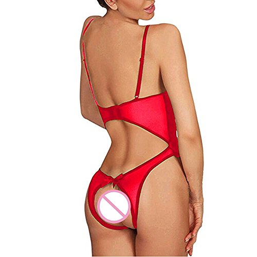 Warmword Conjuntos de Lencería Mujer Ropa Interior Ropa de Dormir Encaje Atractivo Babydol Pijamas