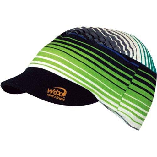WDX Barcelona Kids Coolcap, Fit Cap with Neoprene Visor, UV Protection, Moisture Control, Anti-Bacterial and Odor Free, Flexible and Lightweight, Blue Code