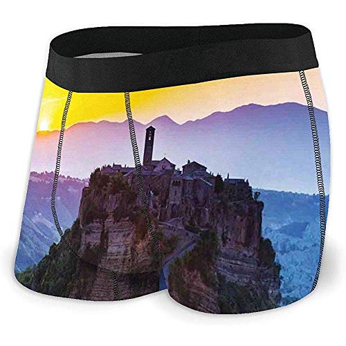 Web--ster Calzoncillos Boxer para Hombre Ropa Interior, Antiguo Amor mutuo como te amaba Ilustración de Letras Occidentales L