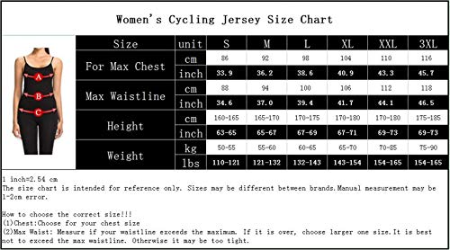 weimostar Mujer Ciclismo Jerseys Quick Dry Bike Tops Senderismo Running Ciclismo Ropa Moda Mujer Blanco M