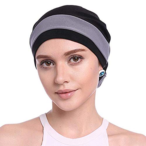 WETOO Sombreros y Gorras Boinas Mujer para Oncológicos y para Quimioterapia…