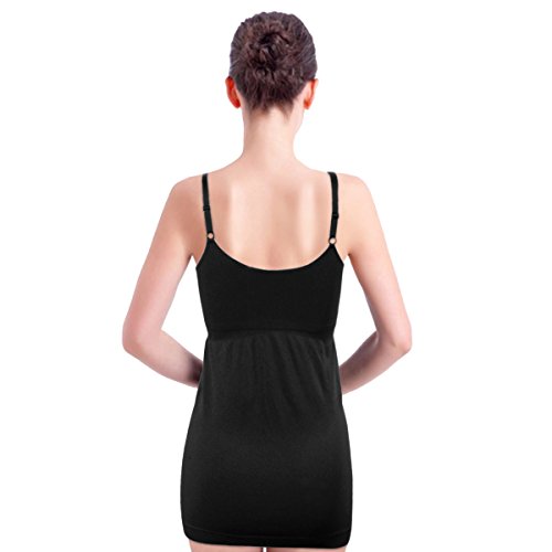 WhiFan 2Pack Sujetador Lactancia Maternidad Ropa Interior Sujetador Camiseta Tirantes Chaleco con Almohadillas