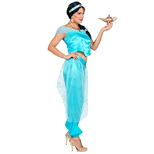 Widmann 09882 Disfraz de princesa árabe, mujer, azul , color/modelo surtido