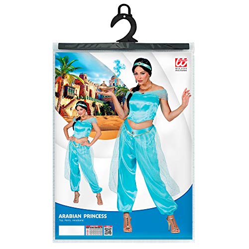 Widmann 09882 Disfraz de princesa árabe, mujer, azul , color/modelo surtido