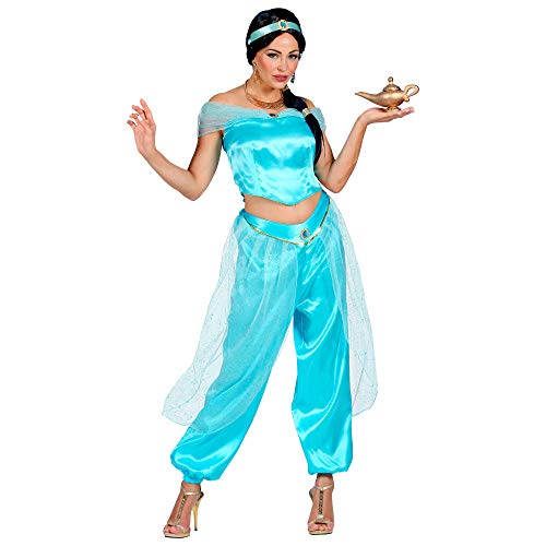 Widmann 09883 Disfraz de princesa árabe, mujer, azul , color/modelo surtido