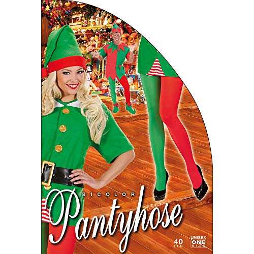 widmann-wdm01263 disfraz Adulto mujer, Rojo y Verde, wdm01263