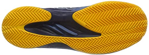 Wilson Kaos Comp 2.0 CC, Zapatilla de Tenis para Tierra Batida, tenistas de Cualquier Nivel Hombre, Azul/Azul/Dorado, 44 2/3 EU