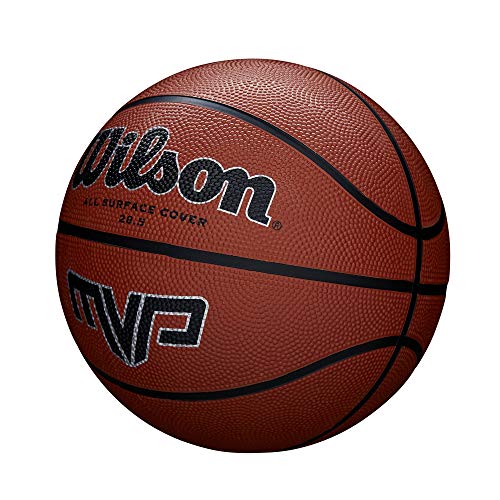 Wilson MVP Balón, Hombre, Naranja/Negro, 7