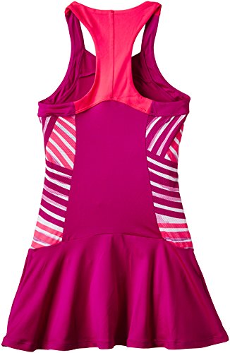 Wilson Tennisbekleidung G SP Watercolor Dress Vestido, Mujer, Rosa, LG