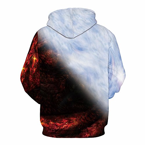 Wolf 3D Impreso Hombres Sudaderas Sudaderas Sudaderas Chaquetas de Chico, Suéter de Calidad Animal Tracksuits Streetwear Salir Escudo M Color de Imagen