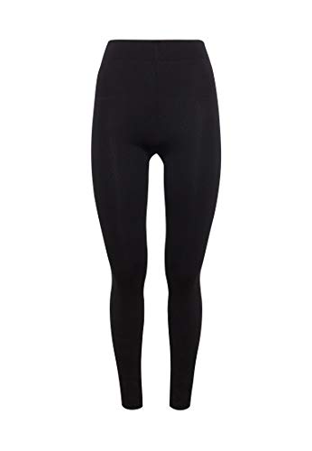 Wolford Velvet Sensation Leggings Ceidos, 100 DEN, Negro, XL para Mujer