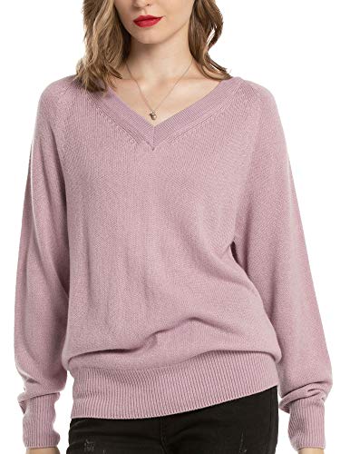 Woolen Bloom Jersey Punto Mujer Básico V Cuello Camisas Manga Larga Chaqueta de Punto Sueter Mujer Jerseys Primavera Verano Otoño Suéter