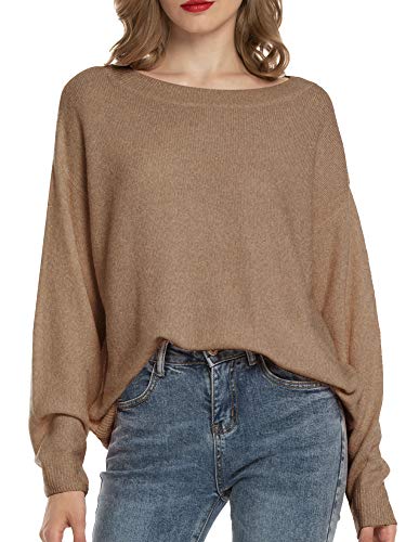 Woolen Bloom Jersey Punto Mujer Invierno Jersey Rayas Camiseta Manga Larga Sueter Basico Suelto Jerseys Camisa Tops Pull-Over Suéter Mujer Primavera Otoño