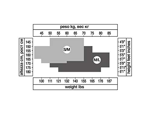 WOOTI Media de liga con Elegante Costura trasera DIAVOLA 20 denier, Color Negro/Rojo, talla S/M, Sexy, Atractivo, Elegante, Velado, Refinado