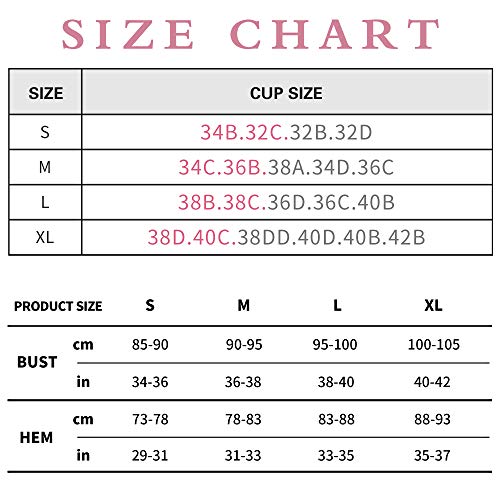 WOWENY Sujetador Deportivo Mujer Push Up con Almohadillas Extraíbles Espalda Sujetador Deporte Mujer, Diaria Slim Fit sin Anillo de Acero Chaleco para Mujer Sujetador de Camisola para (Z-Negro, S)