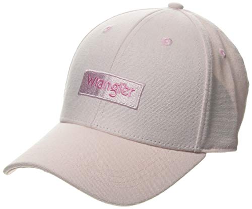 Wrangler Logo Cap Gorra de béisbol, Rosa (Cradle Pink Xbj), Talla única (Talla del Fabricante: OS) para Mujer