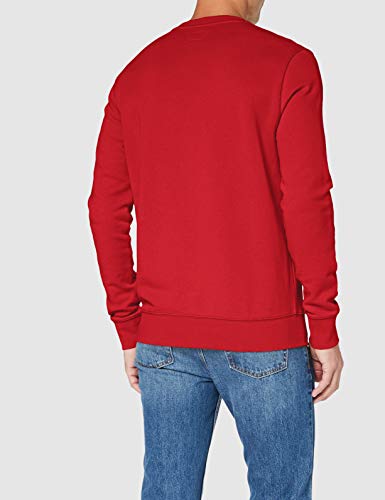Wrangler Sign Off Crew Suéter, Rojo (Red A47), XXX-Large para Hombre
