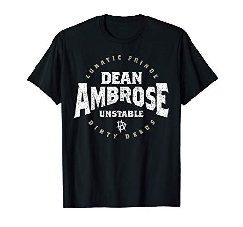 WWE Dean Ambrose Logo Collegiate Camiseta
