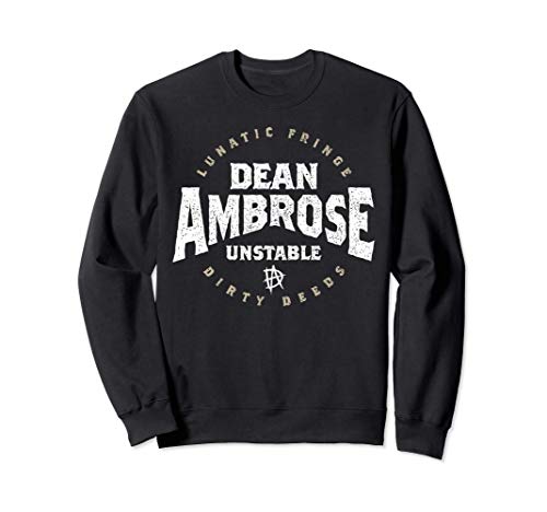 WWE Dean Ambrose Logo Collegiate Sudadera