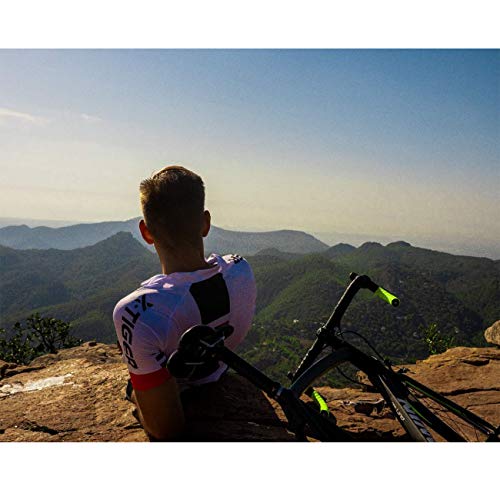 X-TIGER Hombres Ropa Interior de Bicicleta con 5D Gel Acolchado MTB Boxer Ciclismo Pantalones Cortos