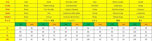 XFentech Mujeres Elegante Encaje Vestido de Musulmán Árabe Túnica Manga Larga Largos Caftán Vestidos