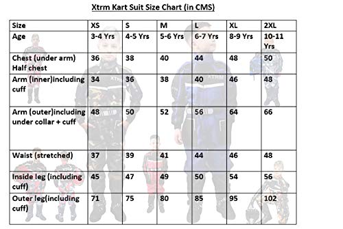 XTRM Kart Suit Camo Rojo Niños Motocicleta Off Road Pit Mini Dirt MTB Montar Bici Ropa (YXL (8-9yrs))