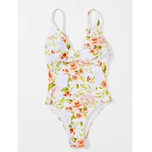 YANFANG Conjunto de Bikini de Encaje sólido para Mujer Push up Ropa de Playa Traje de baño Acolchado,Bikini de Moda de Verano Push Up Traje de baño Acolchado