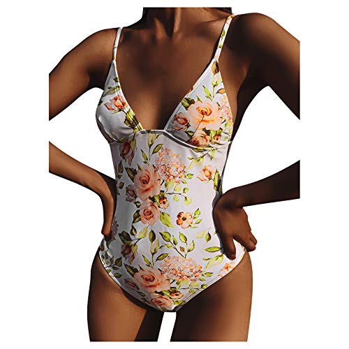 YANFANG Conjunto de Bikini de Encaje sólido para Mujer Push up Ropa de Playa Traje de baño Acolchado,Bikini de Moda de Verano Push Up Traje de baño Acolchado