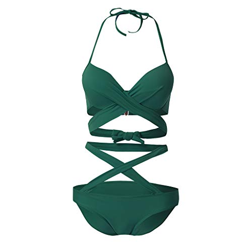 YANFANG Traje de baño de una Pieza de Corte Alto Sexy para Mujer Traje de baño Divertido Monokini,Ropa de Playa, Adecuado para Viajes, Vacaciones en la Playa