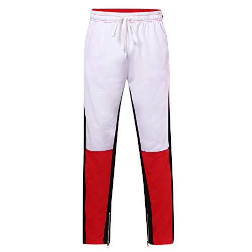YanHoo Pantalones de chándal Sueltos Ocasionales de la Aptitud del Deporte de los Hombres de la Moda Que activan Pantalones de Jogging Camuflaje Militar