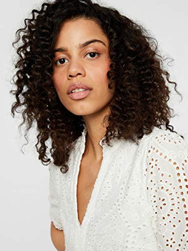 YAS YASHOLI SS Dress S. Vestido, Color Blanco, M para Mujer