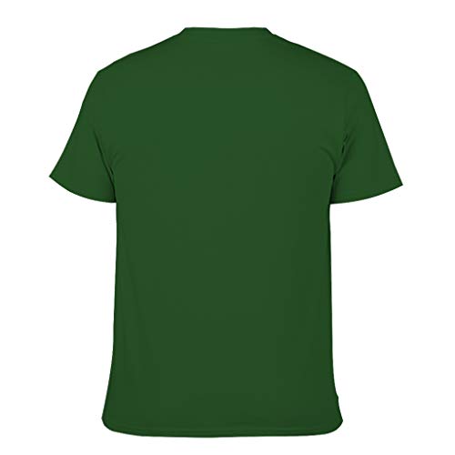 YCNJJB Camiseta de algodón para hombre Mapa de Rhode Island Colorido USA Impreso Tops