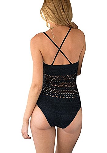 YeeHoo Bañadores Mujer,Una Pieza del Bikiní Acolchada Traje de Baño