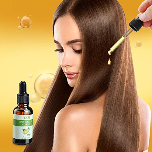 Y.F.M Crecimiento de Cabello, Tratamiento para el Cabello, Aceite para el Crecimiento de Pelo, Hair Serum, Estimula el Crecimiento de Pelo para Hombres y Mujeres